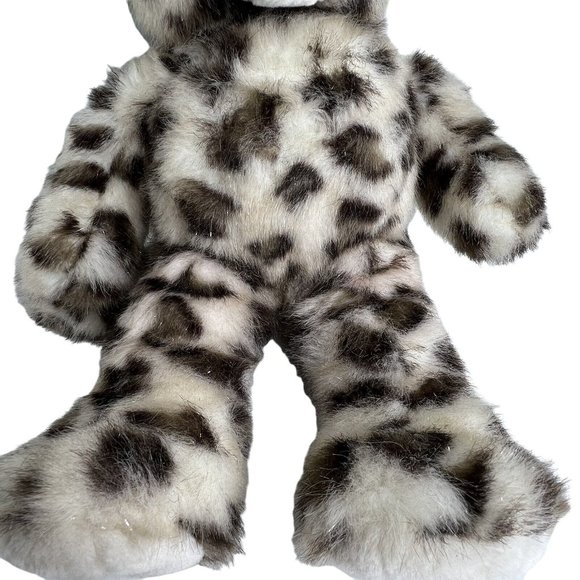 Build A Bear Workshop Plush Clouded Snow Leopard Cat Sparkle Stuffed Animal BAB - Picture 8 of 12